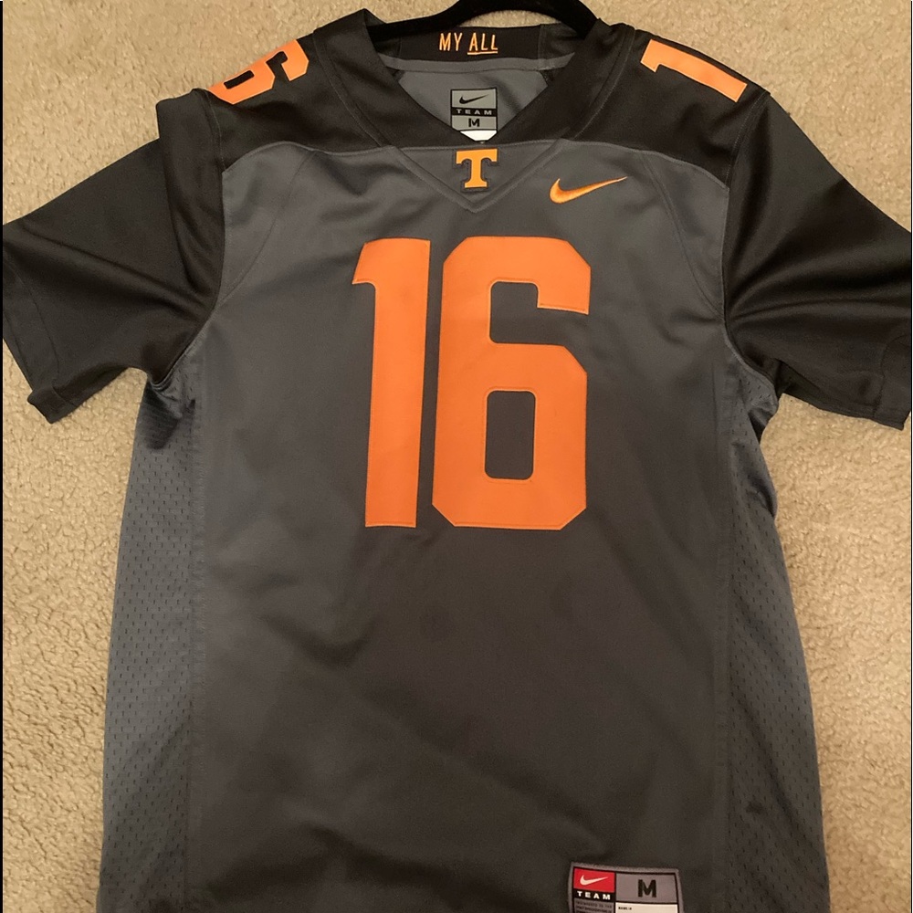 Gray Tennessee Vols Jersey
